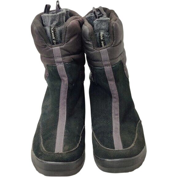 Vintage gray Lands End Winter boots sz 6.5 - Picture 2 of 7